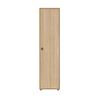 Flexa POPSICLE High wardrobe single oak/cherry