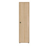 Flexa POPSICLE High wardrobe single oak/kiwi