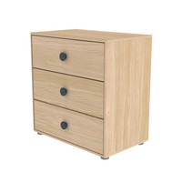 POPSICLE Chest of drawers oak/blueberry