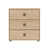 Flexa POPSICLE Chest of drawers oak/kiwi