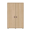 Flexa POPSICLE Low wardrobe 2-doors oak/cherry