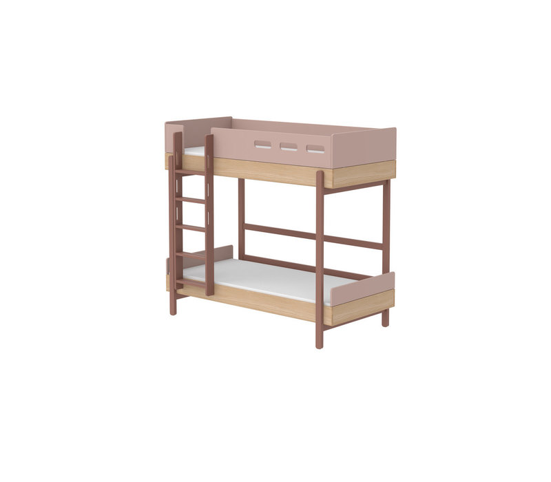 POPSICLE Bunk bed oak/cherry