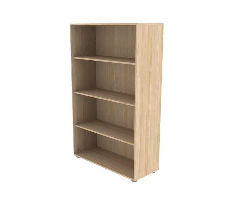 POPSICLE Bookcase 3 shelves oak