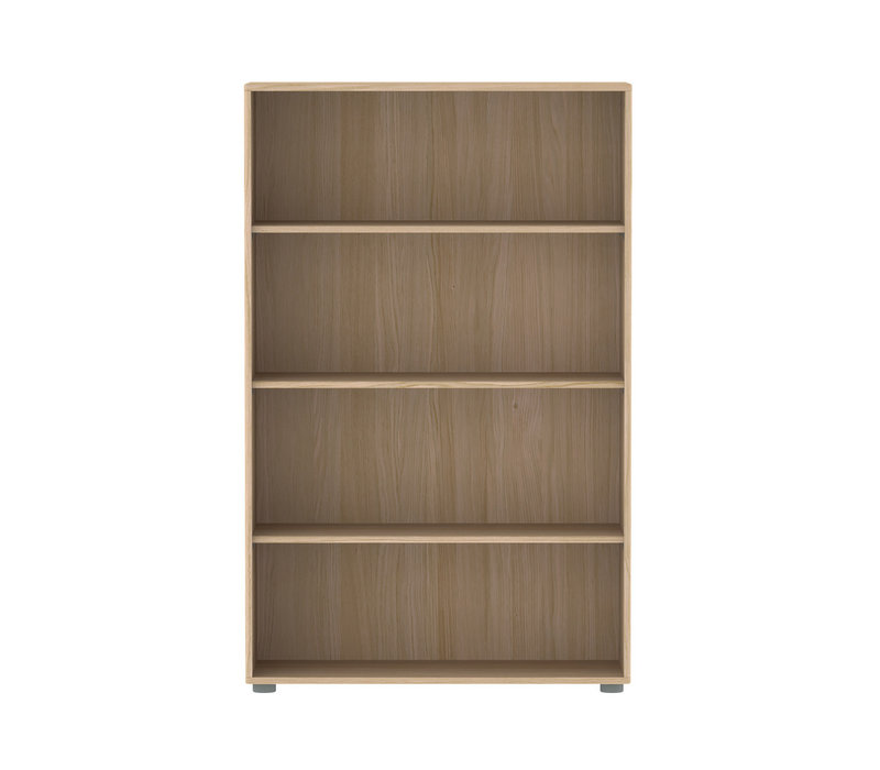 POPSICLE Bookcase 3 shelves oak