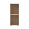 Flexa POPSICLE Smalle boekenkast 1 plank oak