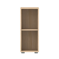 POPSICLE Narrow bookcase 1 shelf oak
