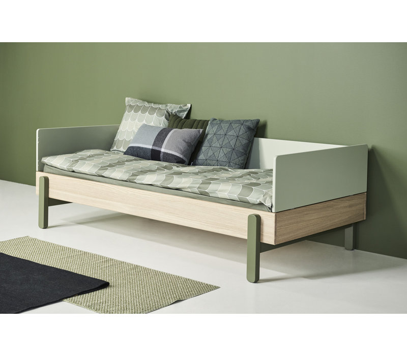 POPSICLE Sofa bed oak/kiwi