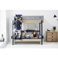 POPSICLE Bunk bed oak/blueberry