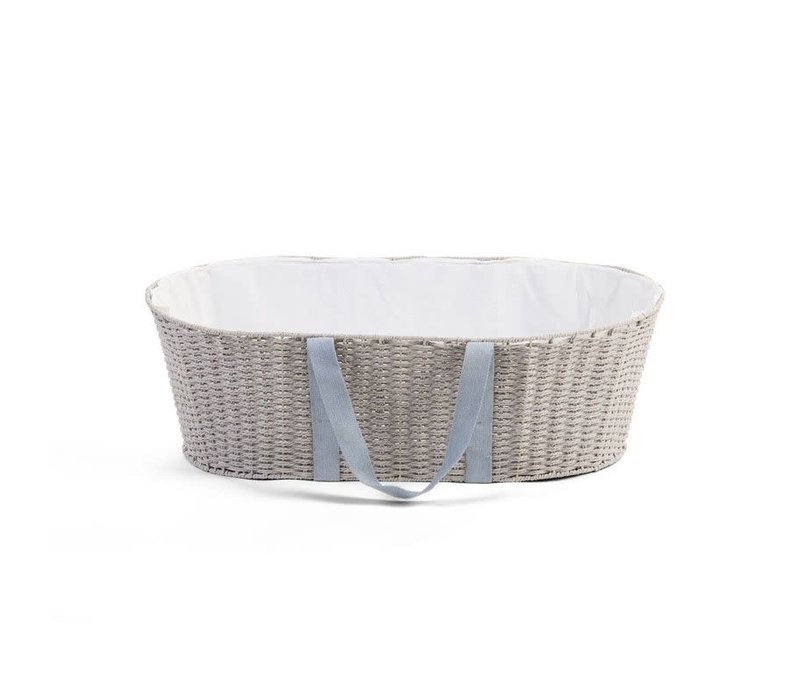 Moses Basket Grey (incl. Mattress)