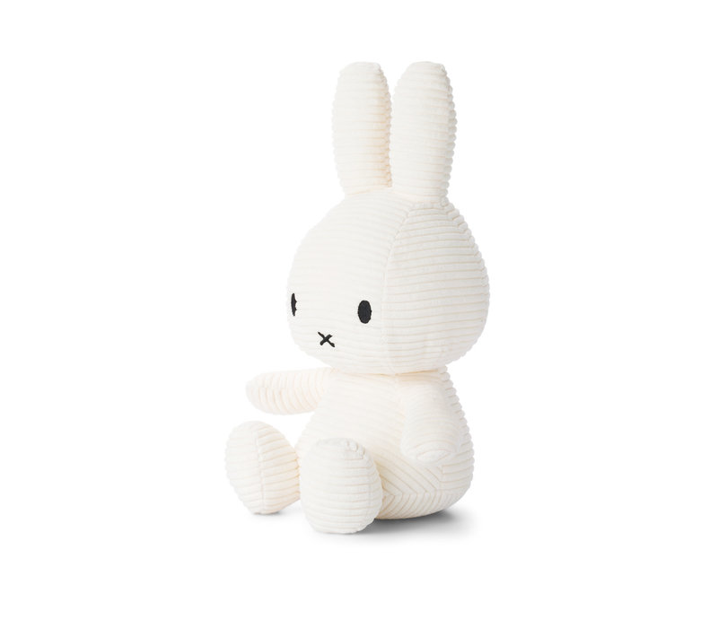 Miffy Sitting Corduroy Offwhite  - 50cm