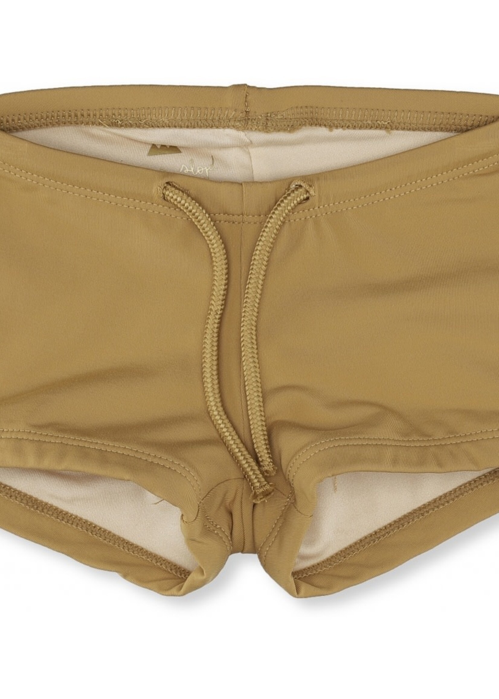 Konges Sløjd Soleil uni swim shorts mustard