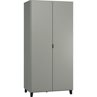 SIMPLE 2-door wardrobe grey