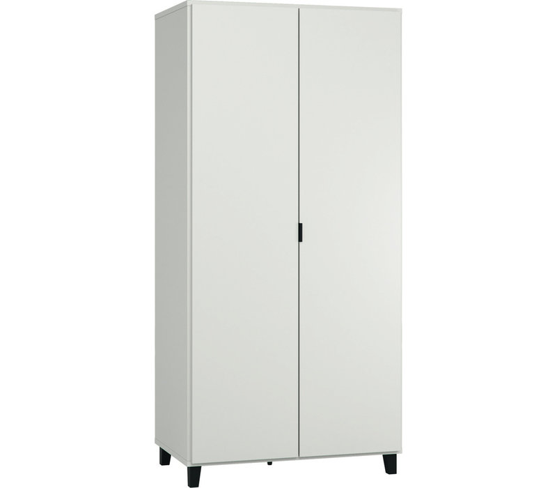 SIMPLE 2-door wardrobe white