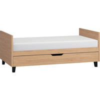 SIMPLE Cot bed 70x140 oak