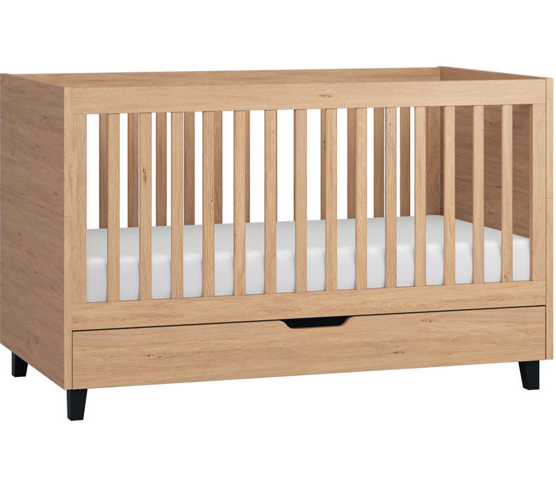 SIMPLE Cot bed 70x140 oak