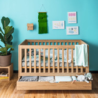 SIMPLE Cot bed 70x140 oak