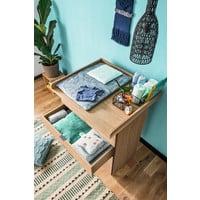 SIMPLE Changing table top oak