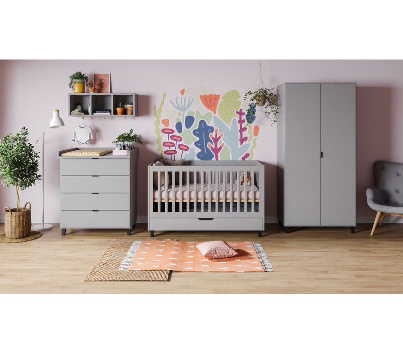 SIMPLE Changing table top grey