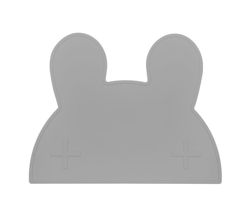 Placemat Bunny grey