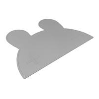 Placemat Bunny grey