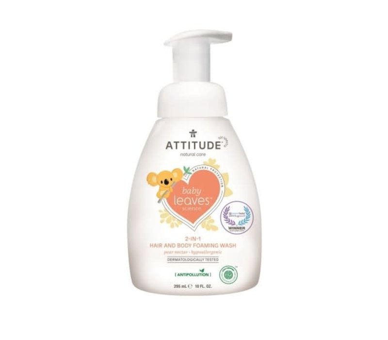 Baby Leaves 2-in-1 Shampoo en body wash pear nectar 300ml