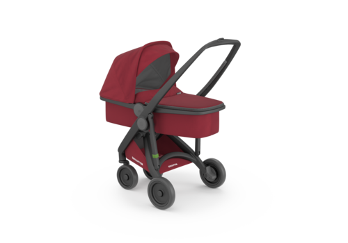 Greentom Carrycot Black/Cherry