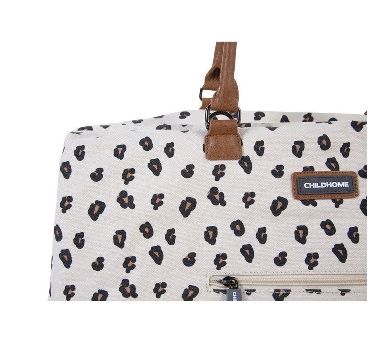 Mommy bag canvas leopard