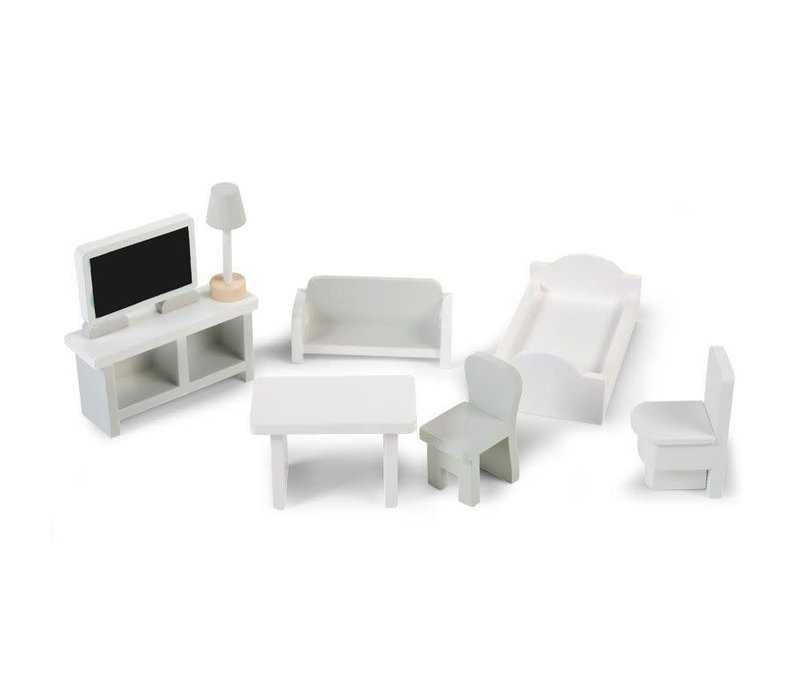 MINIATURE FURNITURE 8 PCS