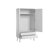 BOSQUE 2-door wardrobe white