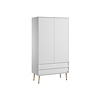 Vox BOSQUE 2-door wardrobe white