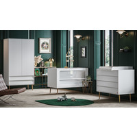 BOSQUE Luiertafel voor commode white