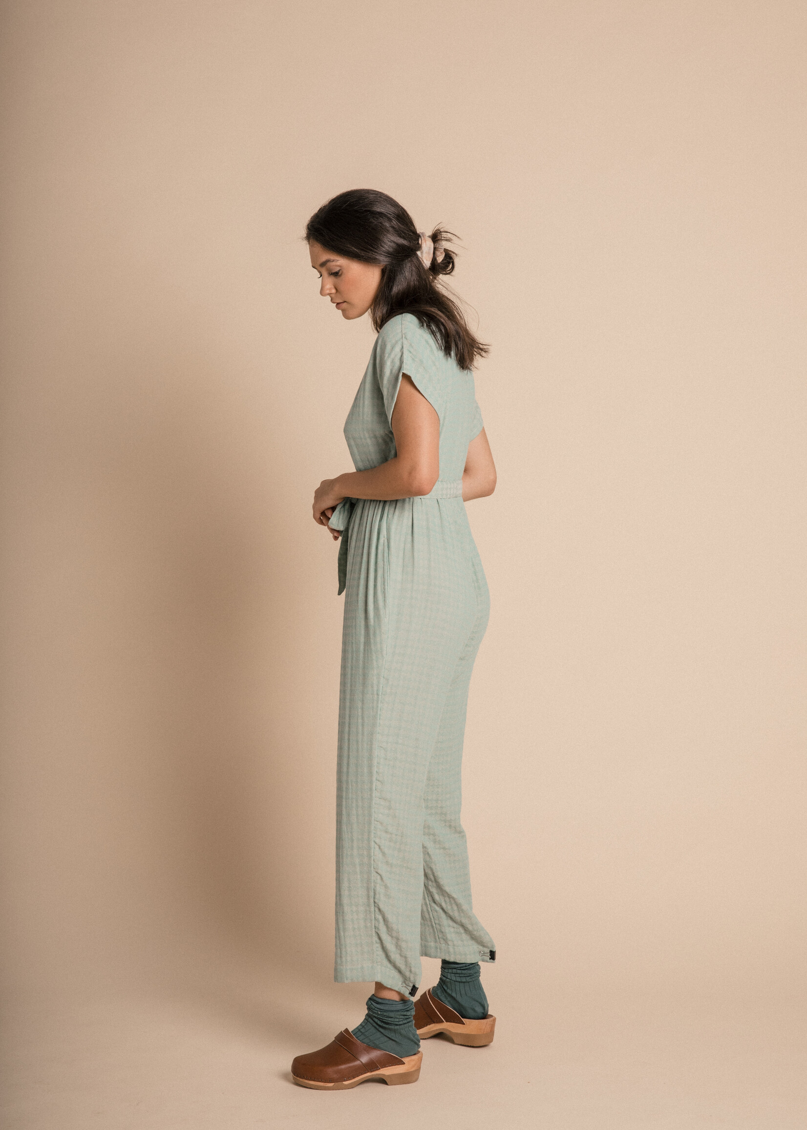 Olli Ella Joya Jumpsuit - Azure Harlequin