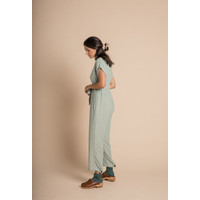 Joya Jumpsuit - Azure Harlequin