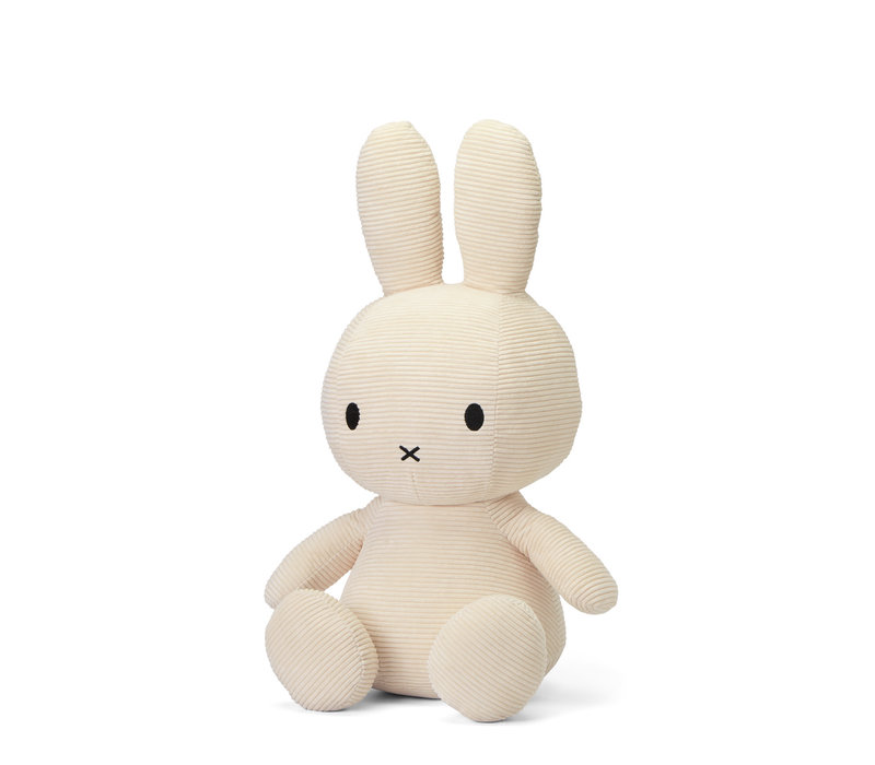 Miffy Sitting Corduroy Offwhite - 70cm