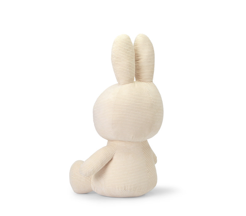 Miffy Sitting Corduroy Offwhite - 70cm