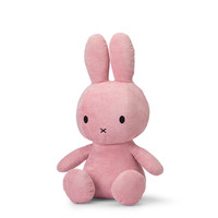 Miffy Sitting Corduroy Pink - 70cm