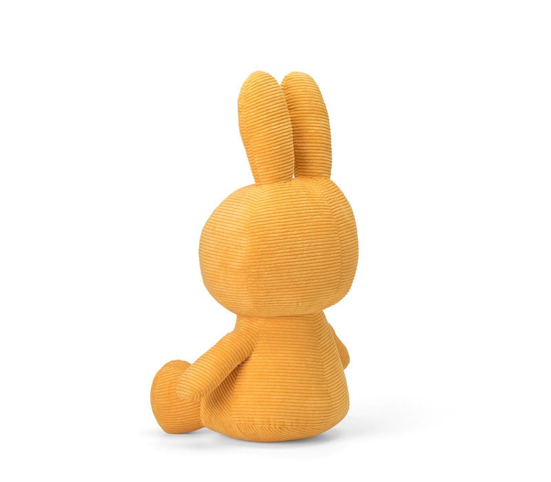 Miffy Sitting Corduroy Yellow - 70cm