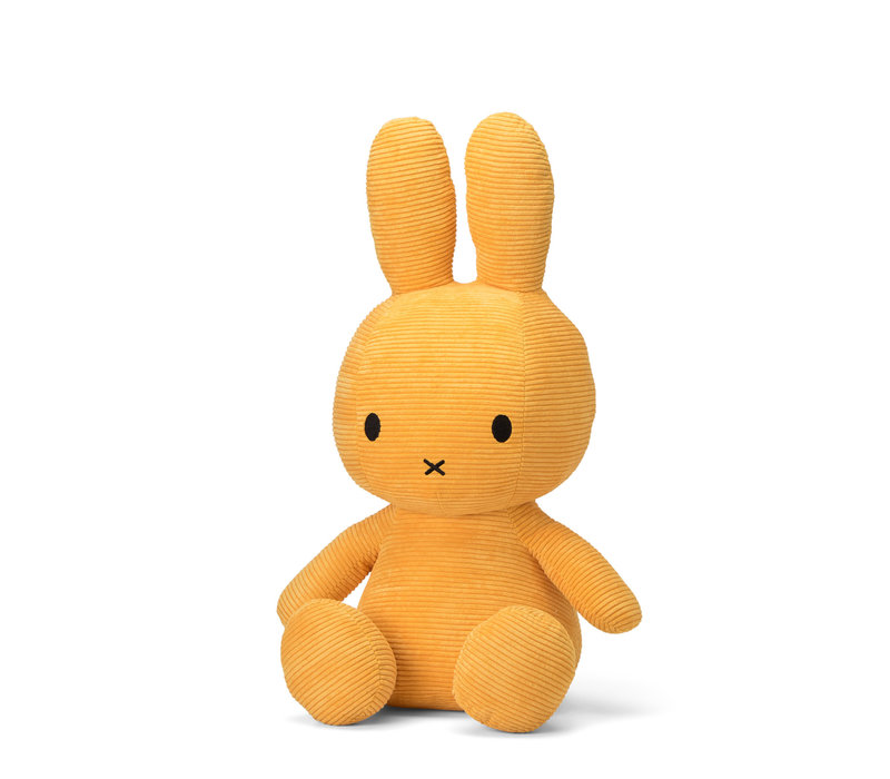 Miffy Sitting Corduroy Yellow - 70cm