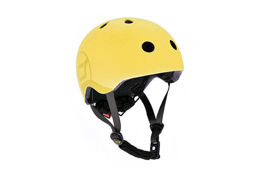 Scoot and Ride Kids Helmet S - Lemon (51-55cm)