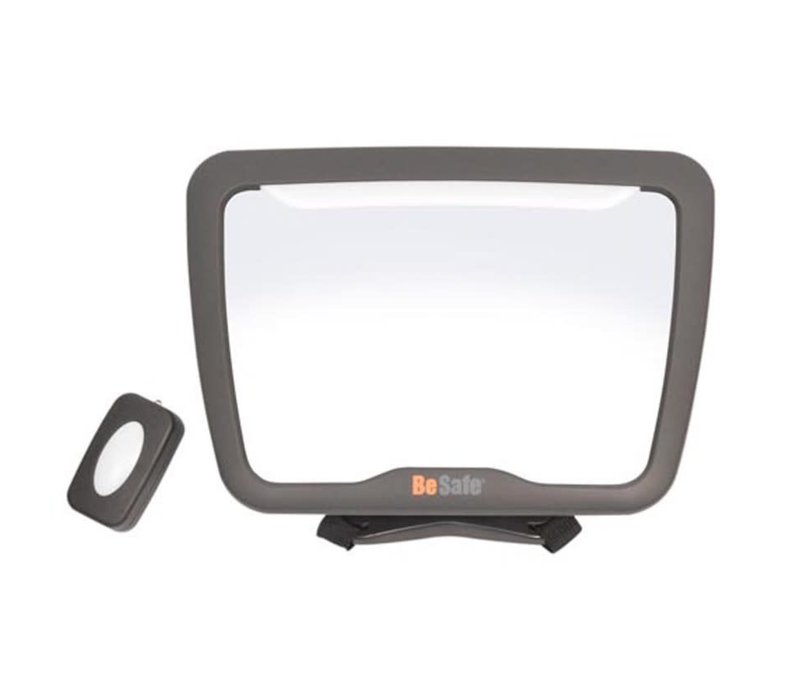Baby Mirror XL with integrated LED lighting