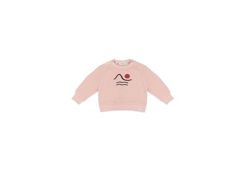 Dusq Sweater LS american fleece powder pink