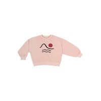 Sweater LS Italian fleece powder pink