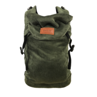 Click Carrier Classic - Ribbed velvet moss green