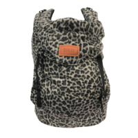 Click Carrier Classic - Furry leopard grey