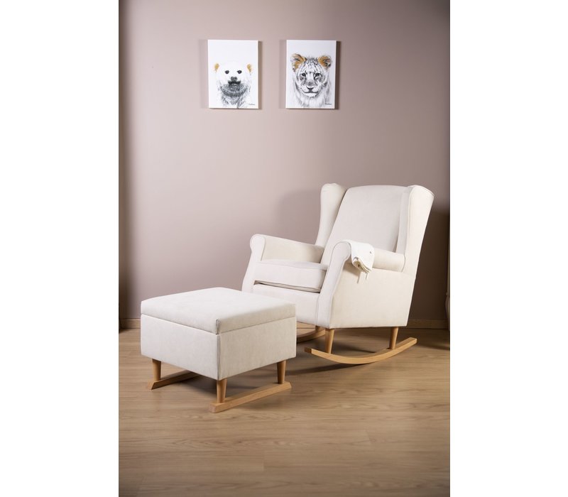 Footrest Natural offwhite