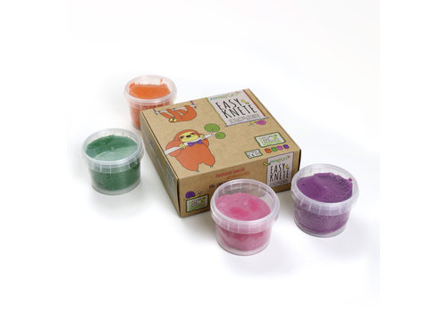 Neogrün Easy-Clay set 'Loki' orange | green | pink | violet