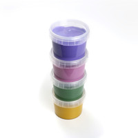 Finger paint set 'Luka' yellow | green | pink | violet