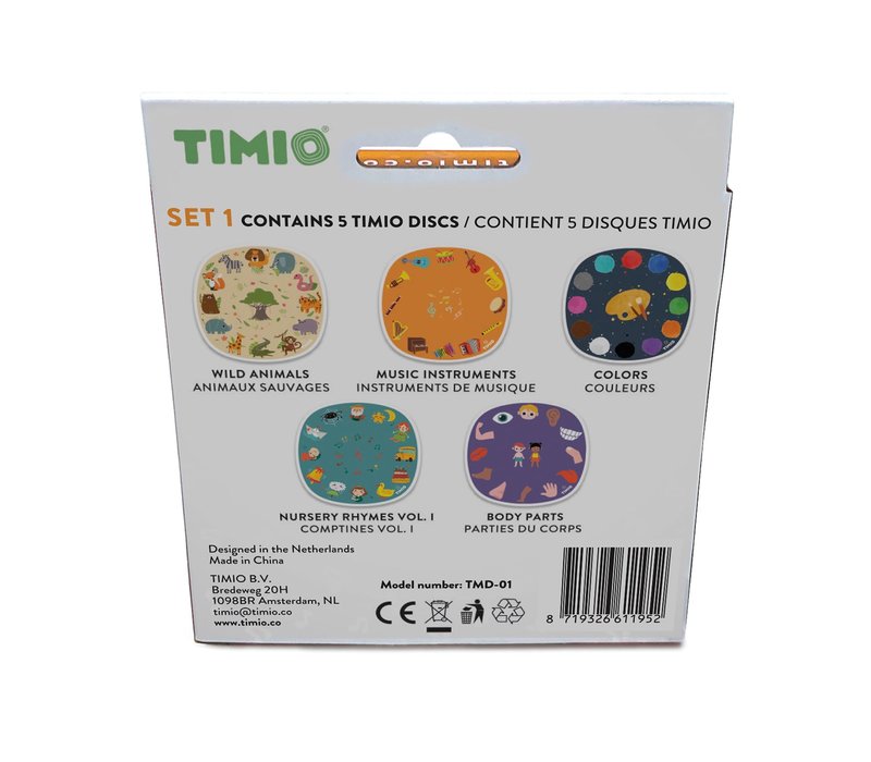 TIMIO Disc pack set 1