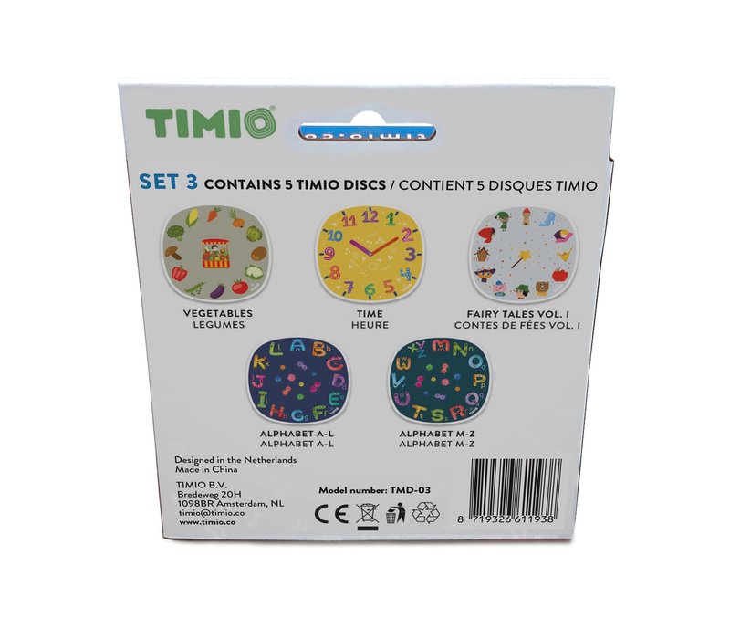 TIMIO Disc pack set 3