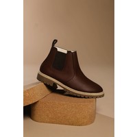 Little Explorer Boots thick lining - Dark Brown